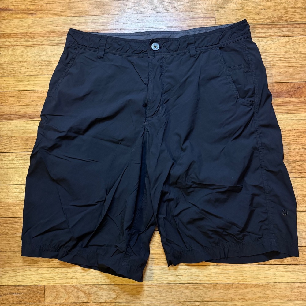 Lululemon Athletica Mens Commission Short 9 Warpstreme Black Size 36 LM7219S